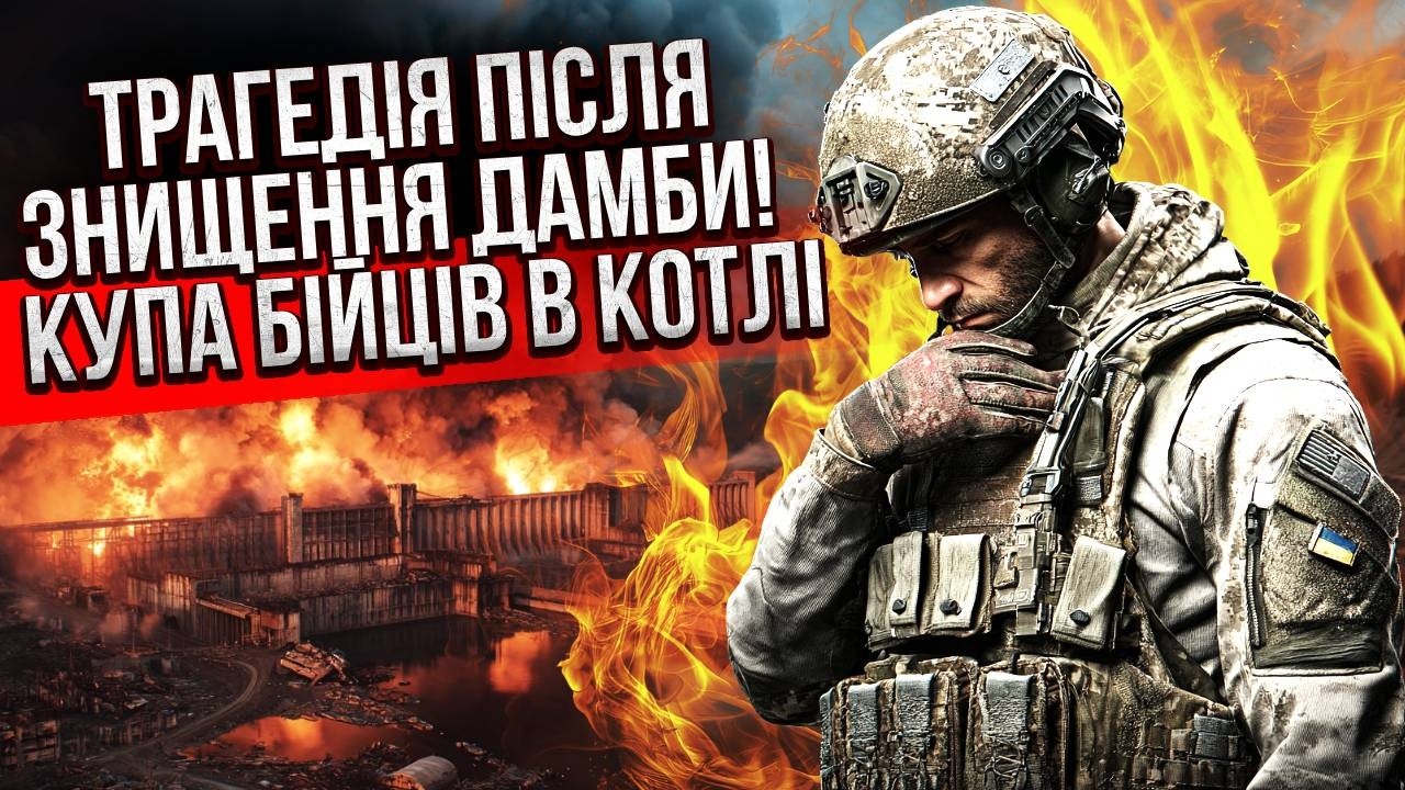 Срочно! ВСУ БЕРУТ В ОКРУЖЕНИЕ. СТРАШНЫЙ ФИНАЛ ПОДРЫВА ДАМБЫ. Константиновка ОТРЕЗАНА