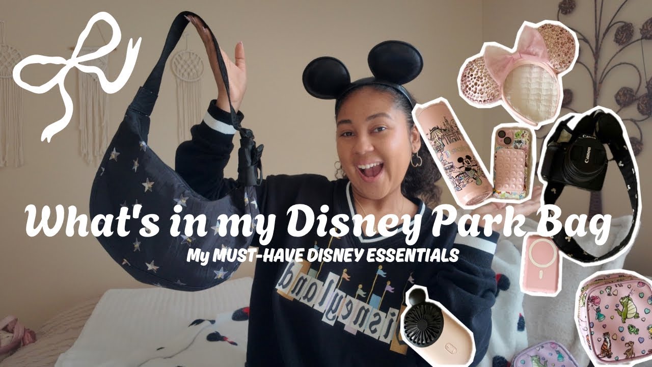 What’s in My Disney Park Bag 🏰✨ | My Must-Have Disney Essentials