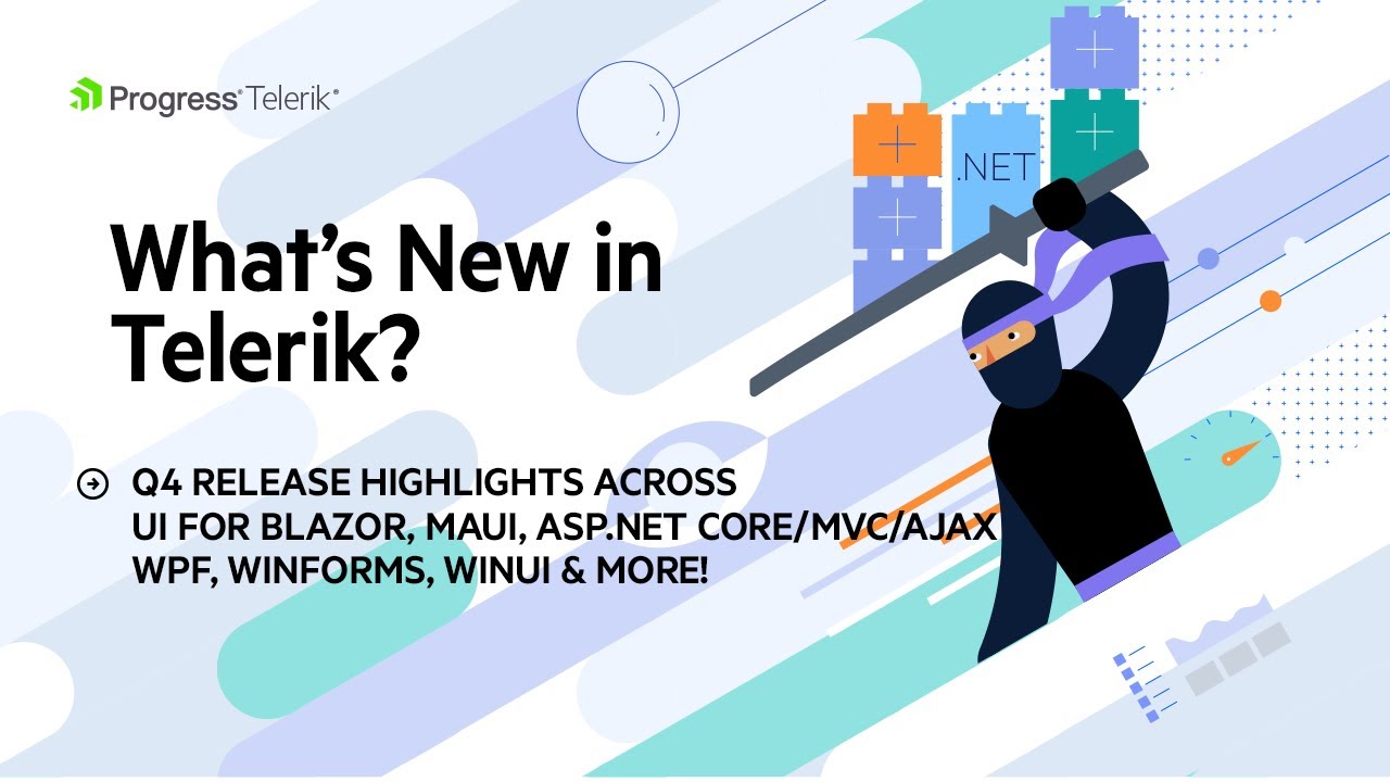 Telerik UI Release | The Latest In Telerik UI for Blazor, MAUI, ASP.NET Core, WinUI & More