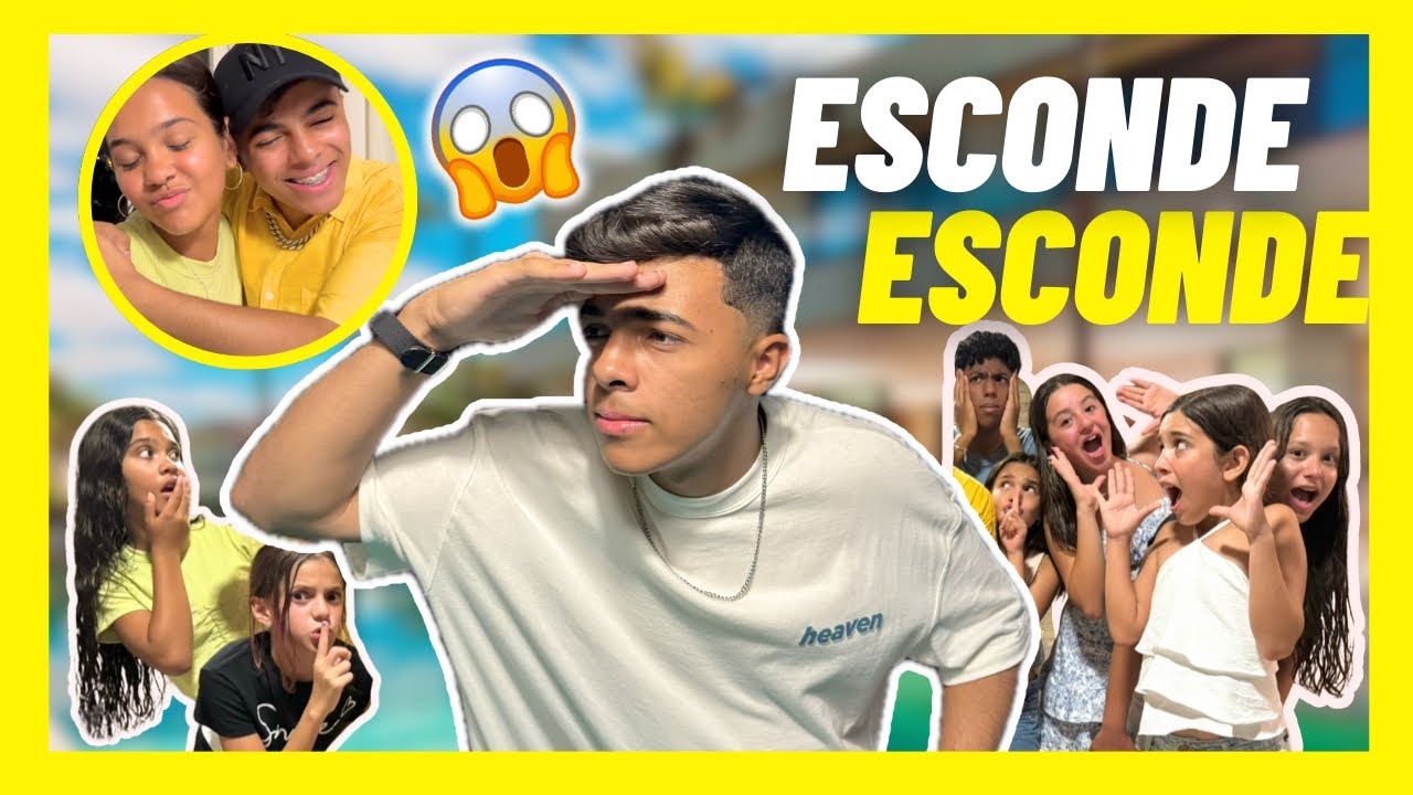 Pique esconde ao EXTREMO! - Estevão Filipe (feat. Gabriel Denis, Irmãs Pina, Jessica sousa)