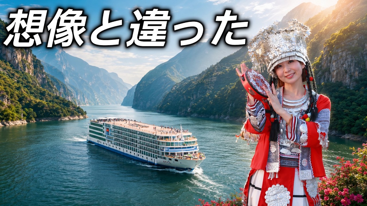 【長江三峡クルーズ】中国旅はこれが正解❗️重慶→宜昌 3泊4日
