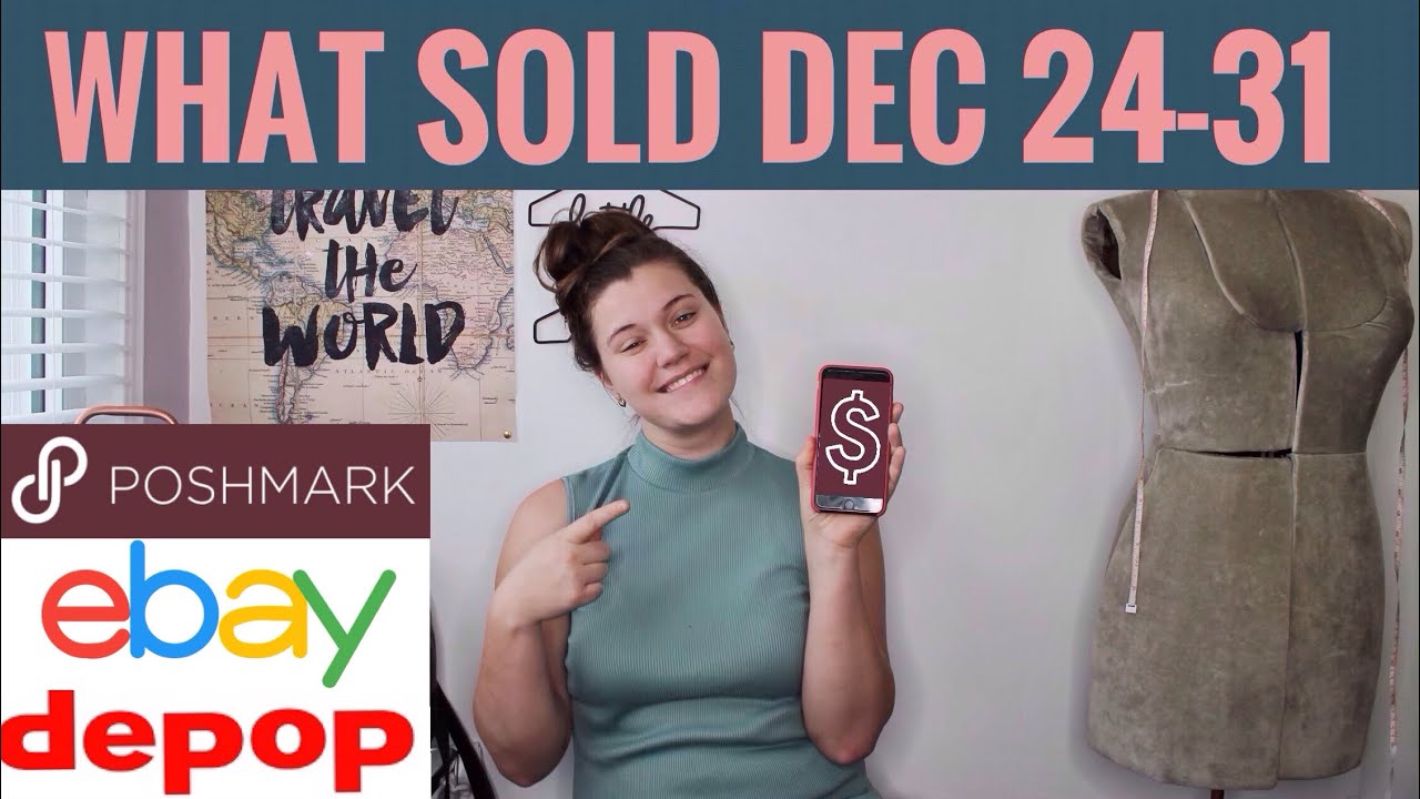 What Sold! | Crazy $1,701 Sales Week | Poshmark Canada, eBay & Depop Sales December 24-31!
