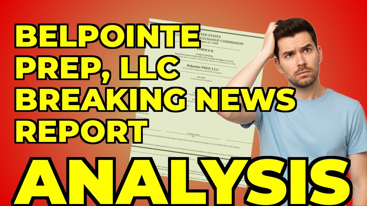 My Take on Belpointe PREP's Real Estate 8-K Strategy