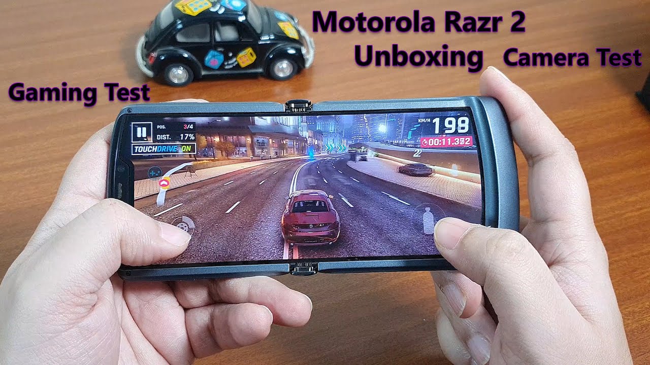 Motorola Razr 2020 5G Unboxing | Gaming Test | Camera Test - Gadget Bridge Hindi