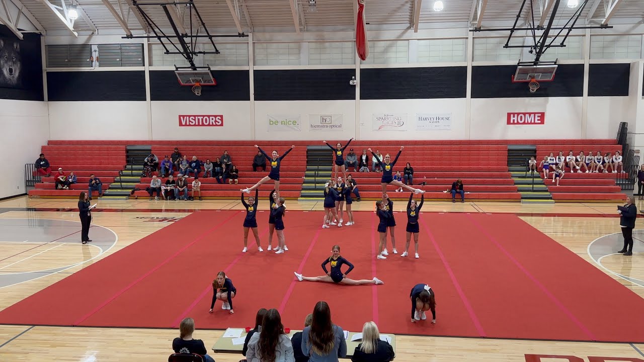Paw Paw Red Wolves Middle School Cheer Invitational - 12/5/22