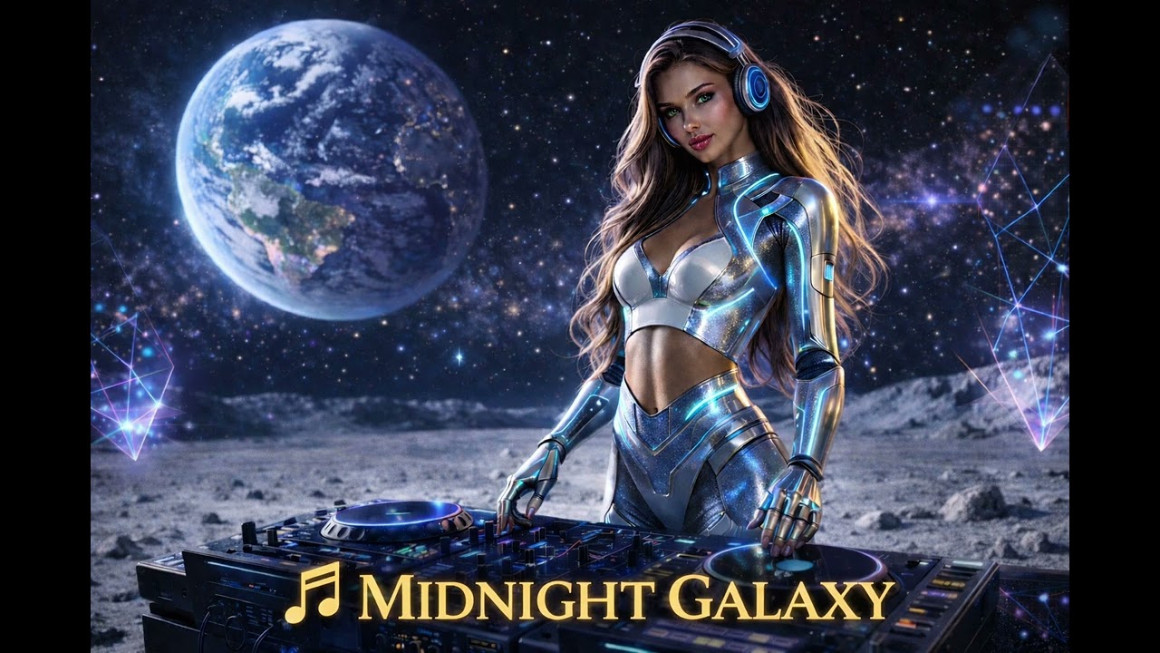 Midnight Galaxy 🚀 | Deep House Club Vibes from Space