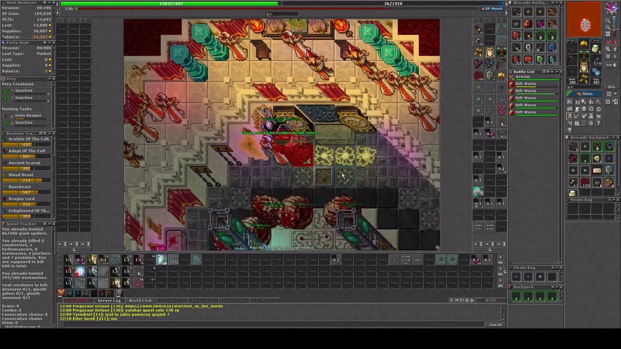 Yalahar Solo 130 RP