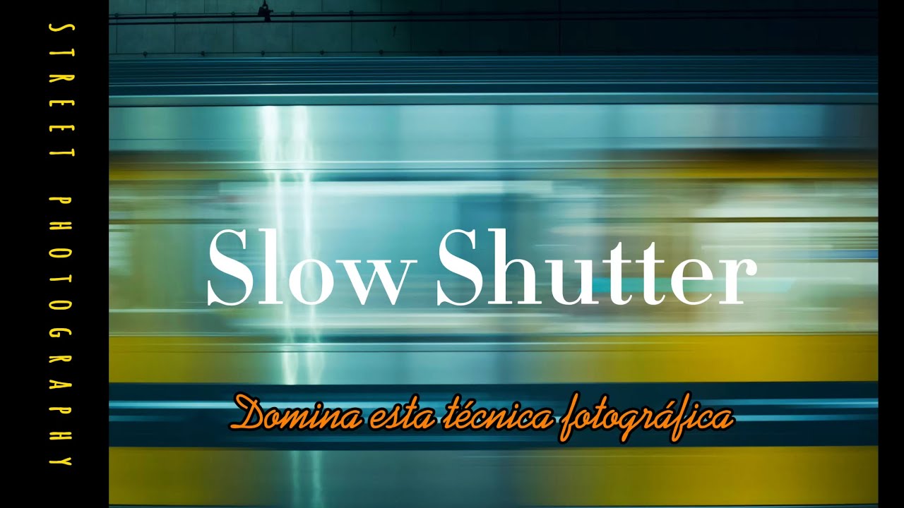 Slow Shutter: técnica de obturador lento para Fotografía Urbana