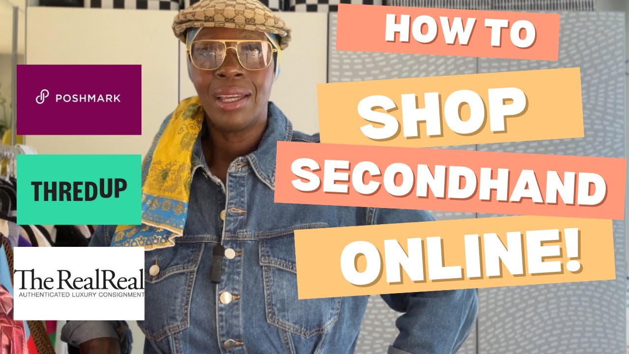 How to Shop Secondhand and Thrift Stores online!