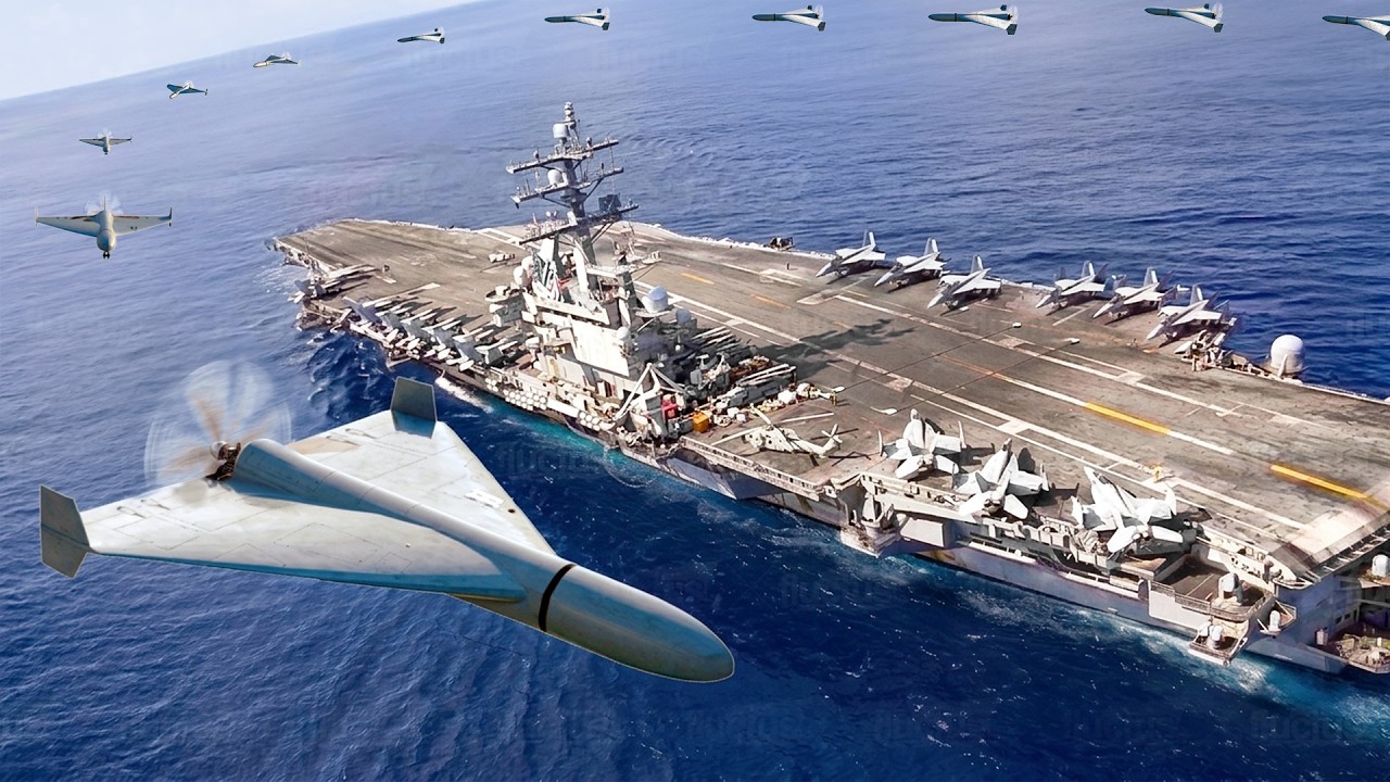 How The US Navy Defends its Massive Ships Against Scary Drone Attacks