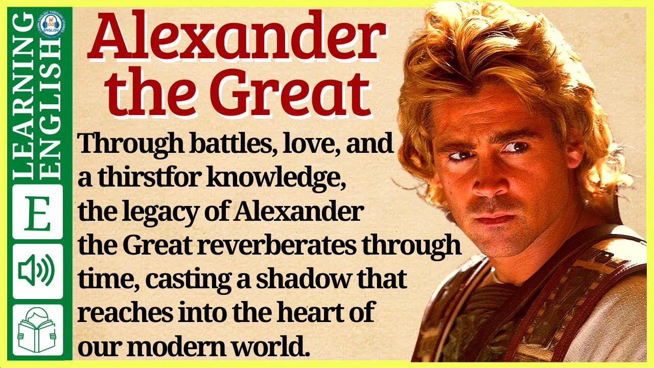 Learn English through Story ⭐ Level 3 – Alexander the Great – Graded Reader | WooEnglish