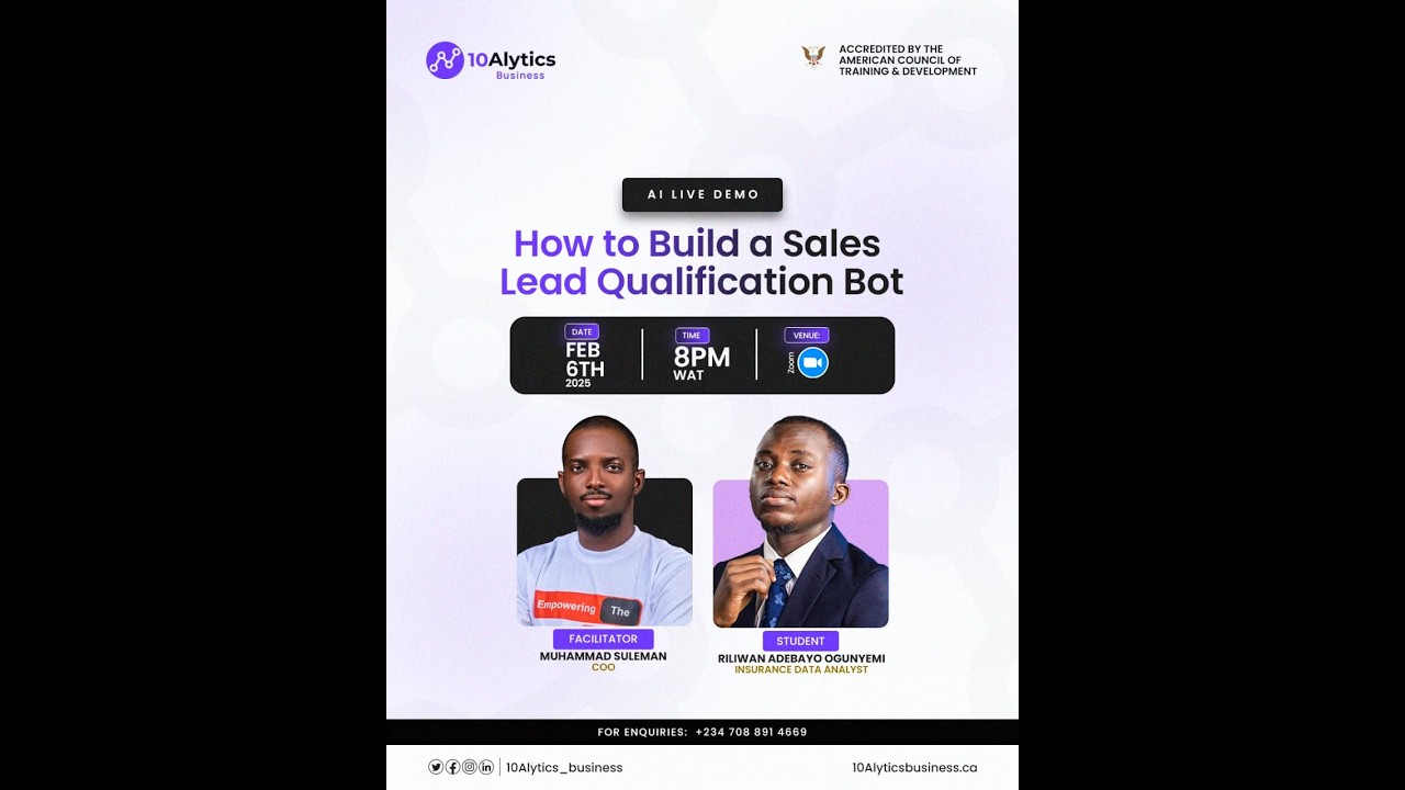 How To Build A Sales Lead Qualification Bot