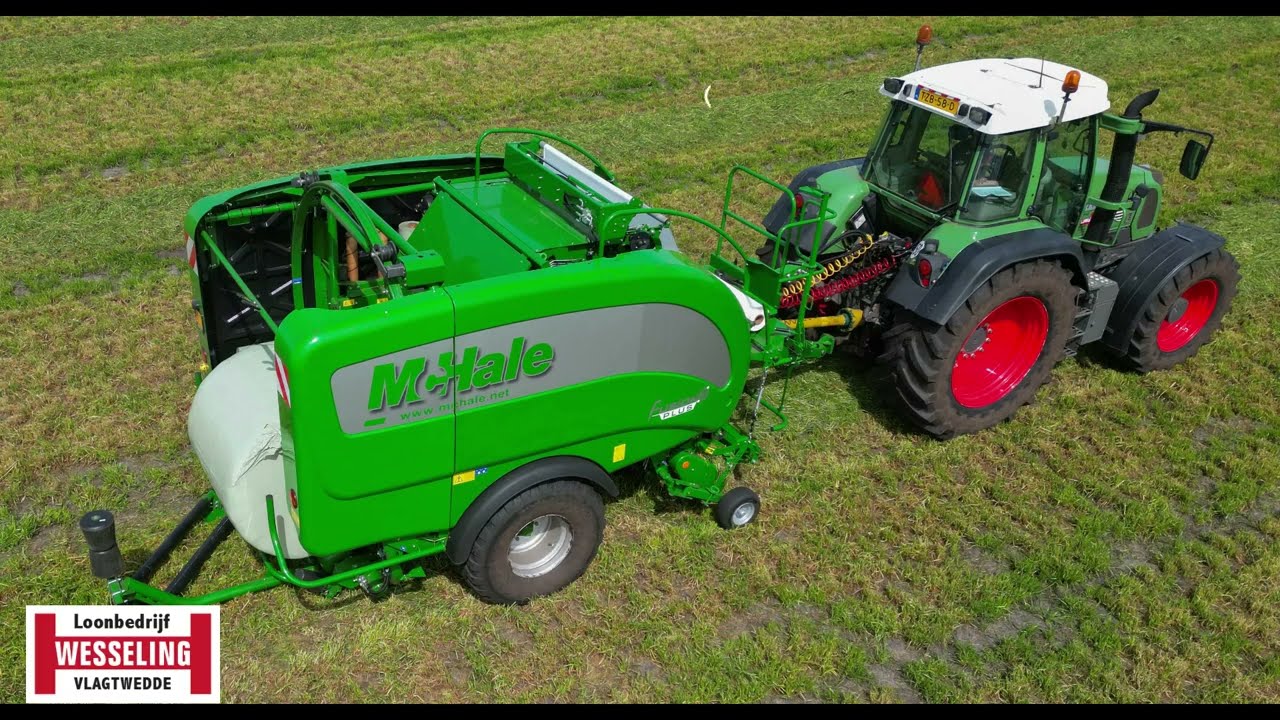 Loonbedrijf Wesseling Mchale  Fusion 3 plus balenpers 2023