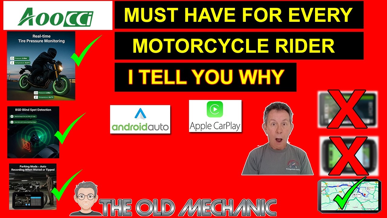 ⚠️Is the AOOCCI BX Motorcycle Display Worth It? | Unboxing & First Look by The Old Mechanic⚠️