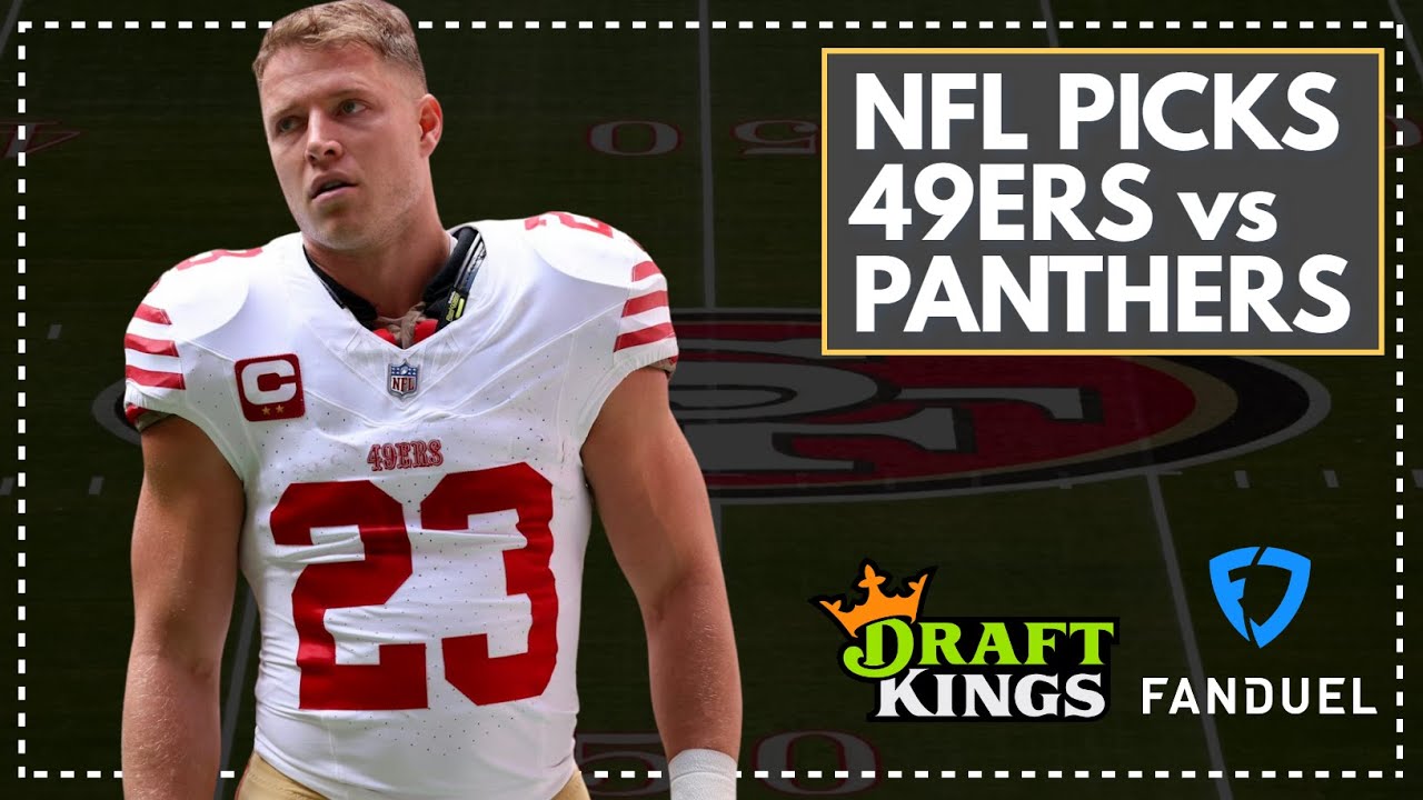 NFL DFS Picks: 49ers vs Panthers, Monday (LIVE)