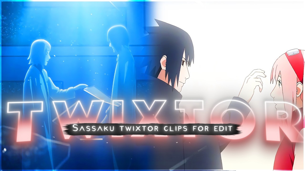 Sasuke x Sakura Twixtor 4K | Naruto Shippuden Clips | Twixtor Pack
