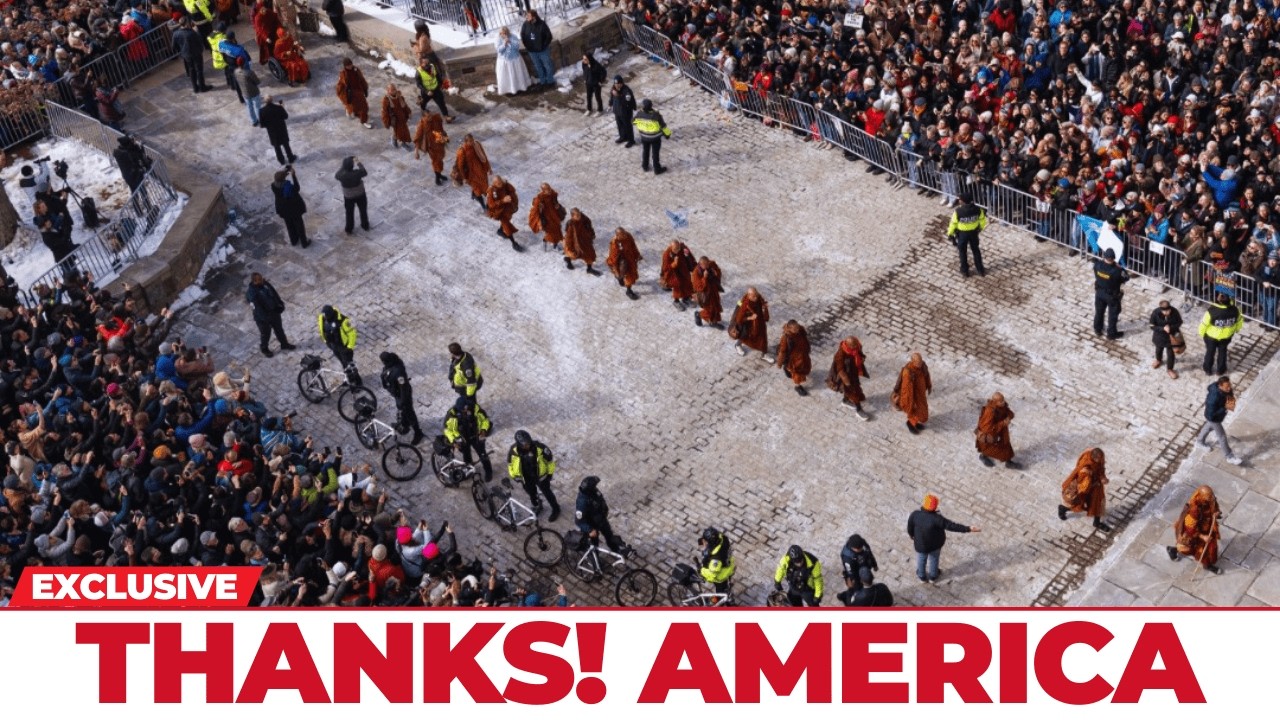 Thanks! America — What These Buddhist Monks Are Experiencing Across the Country