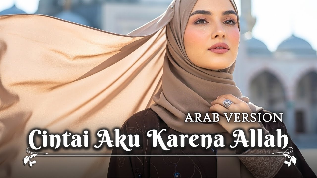 Cintai Aku Karena Allah  أَحِبَّنِي لِلّٰهِ  (Arab Version) Music Video (AI)