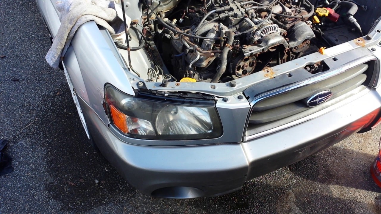 How to Remove Headlights: 2004-2005 Subaru Forester
