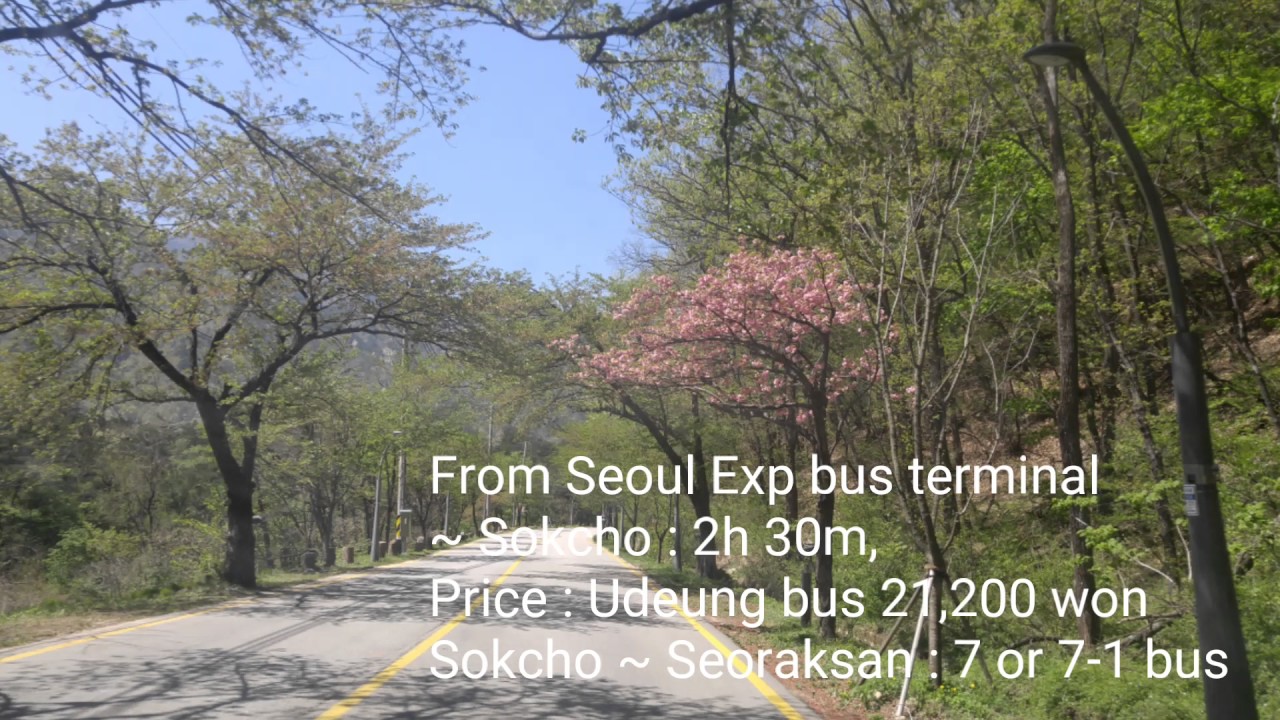 Seoraksan cable car in 1 minute 설악산