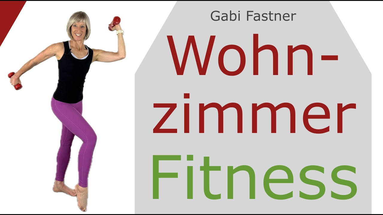 🌶️ 35 min. Wohnzimmer Fitness | Ganzkörperworkout mit Hanteln + Cardiotraining, für Fortgeschrittene