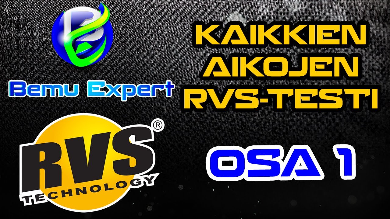 Bemu Expert testaa: RVS 2025 testi - osa 1
