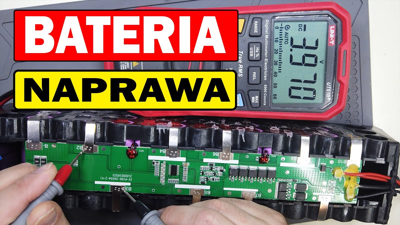 Akumulator hulajnogi, roweru nie ładuje się, nie działa - naprawa baterii