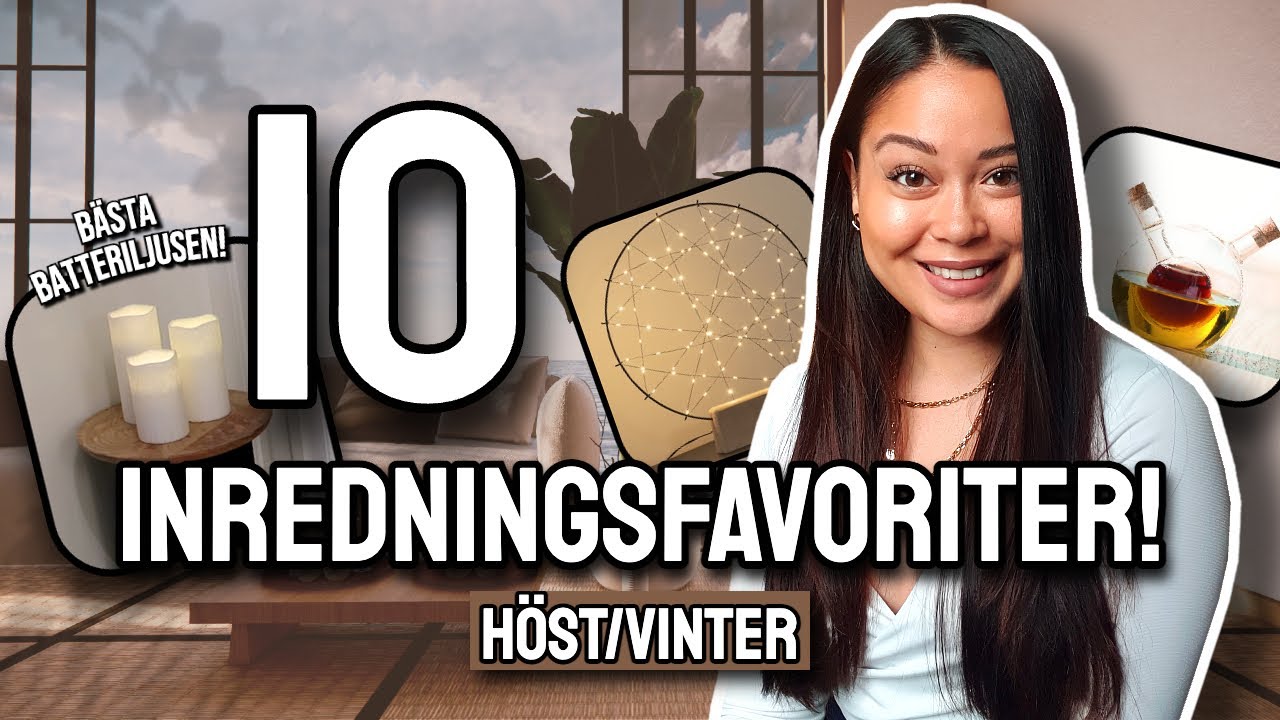 10 INREDNINGSFAVORITER OCH TIPS TILL HEMMET - JUST NU! HÖST/VINTER & JUL! 2023 | Cattie Göransson