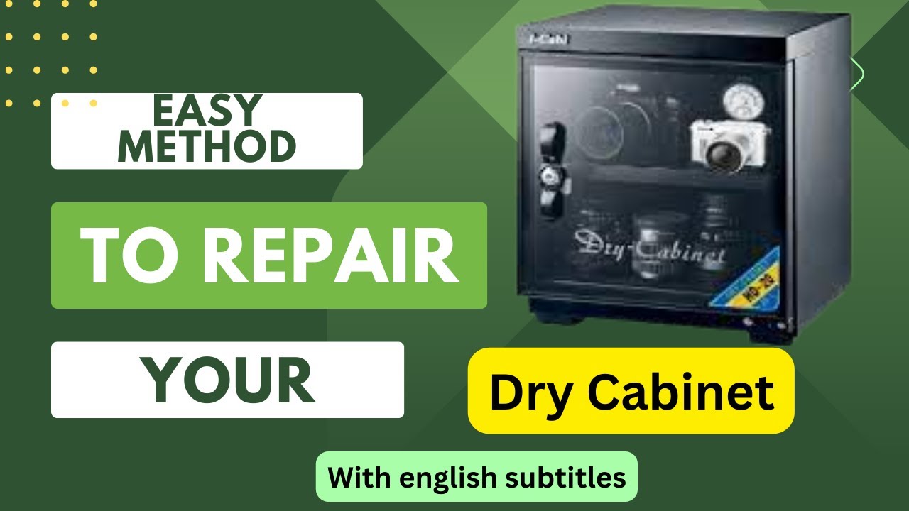 How to repair a faulty Dry Cabinet.New idea to replace power module.