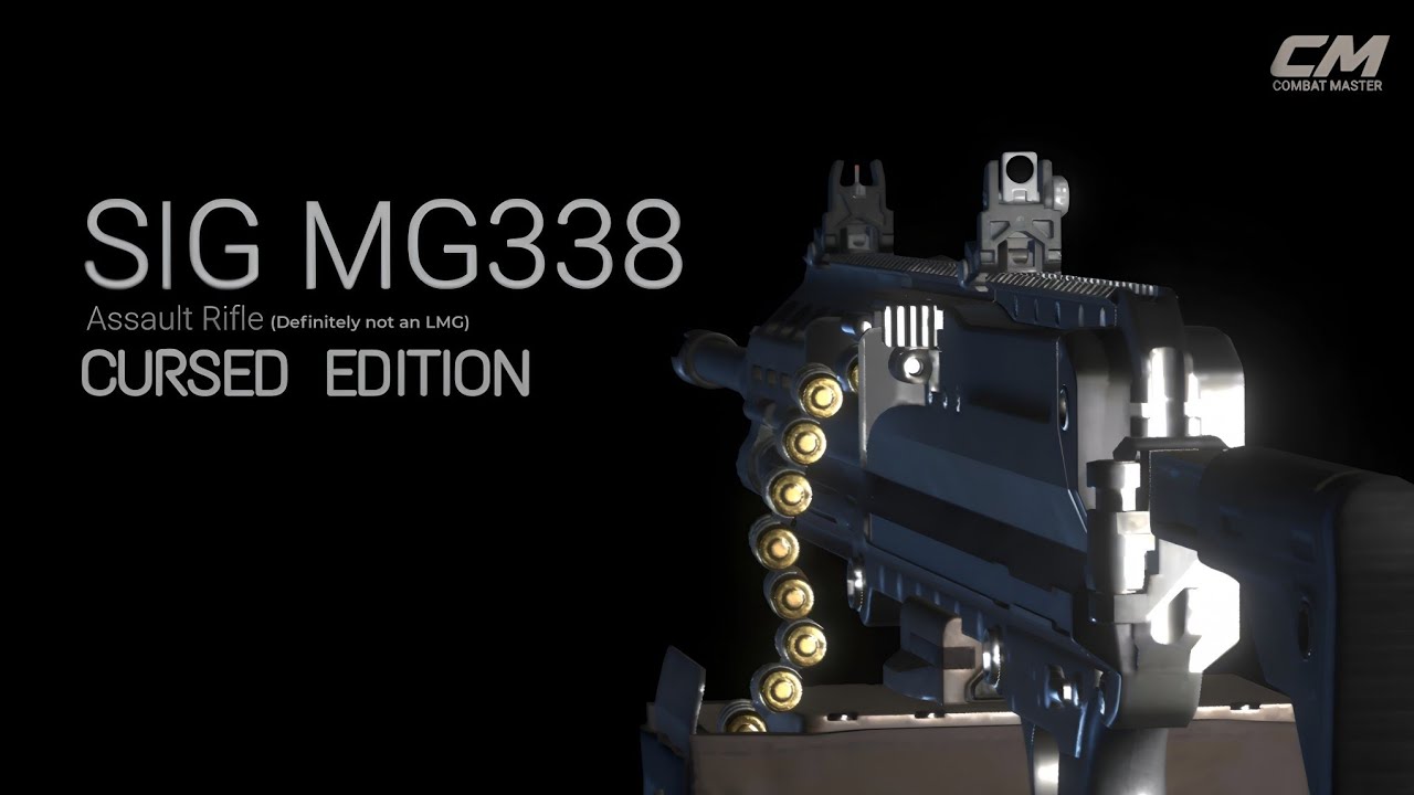 Cursed SIG MG338 | COMBAT MASTER CURSED GUN LOL