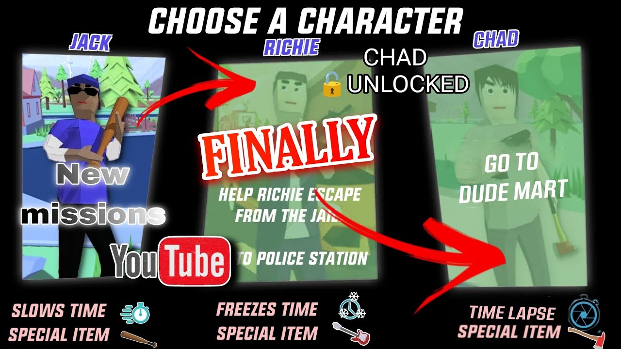 Finally new missions.. Can I unlock chad? .. DTW gameplay...