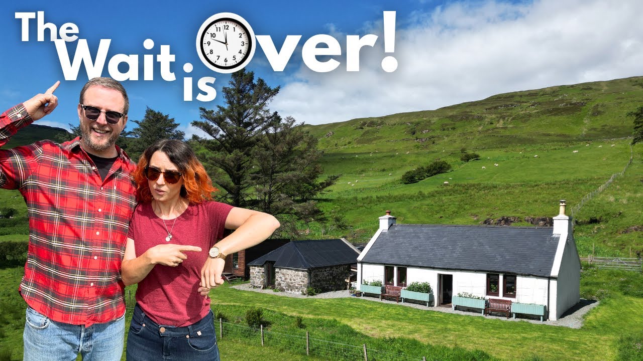 The Wait Is Over!! - Living In A Cottage On A Scottish Island - Ep130