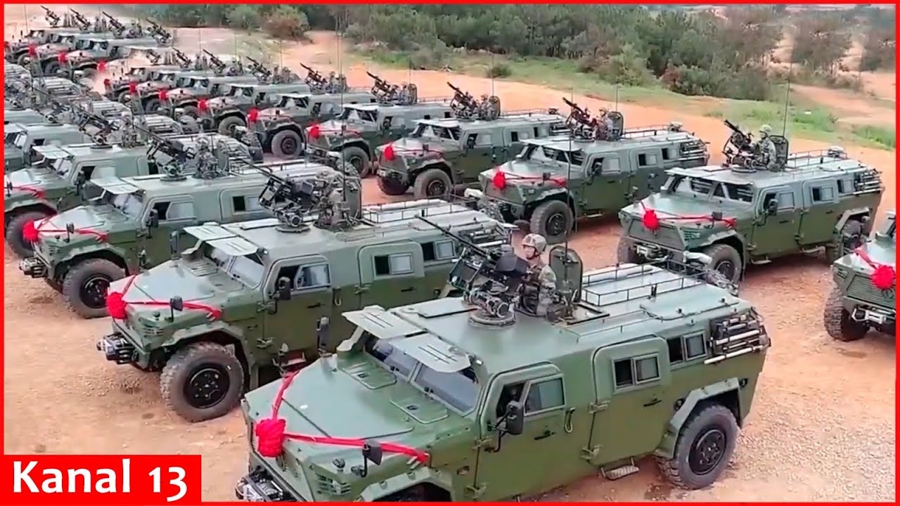 Russian military receives Chinese armored vehicles