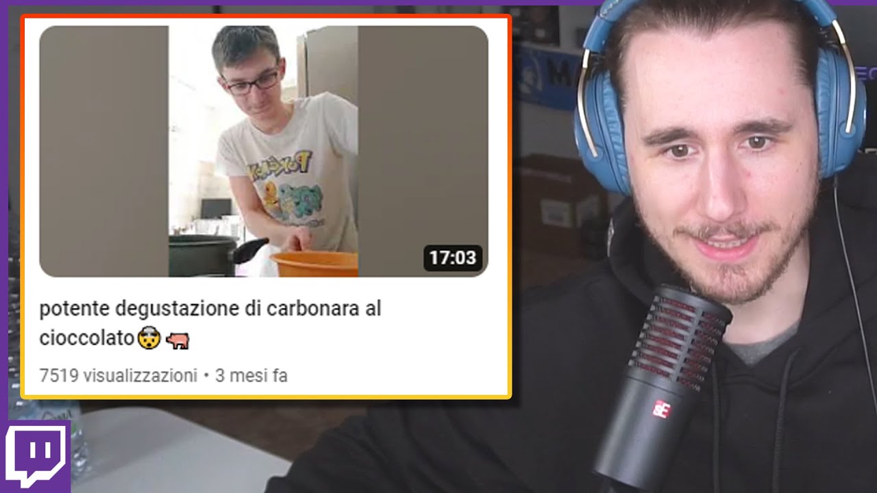 Una TERRIBILE Carbonara al Cioccolato - REACTION