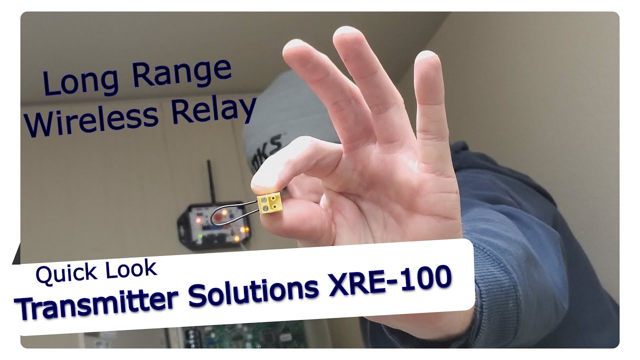 Transmitter Solutions Reign XRE-100 Relay Extender WILL latch an input signal and so much more