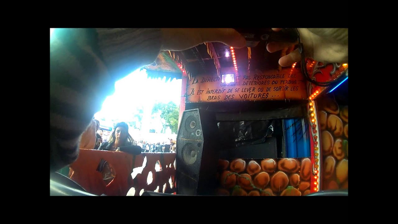train fantome onride Foire du Trone 2015