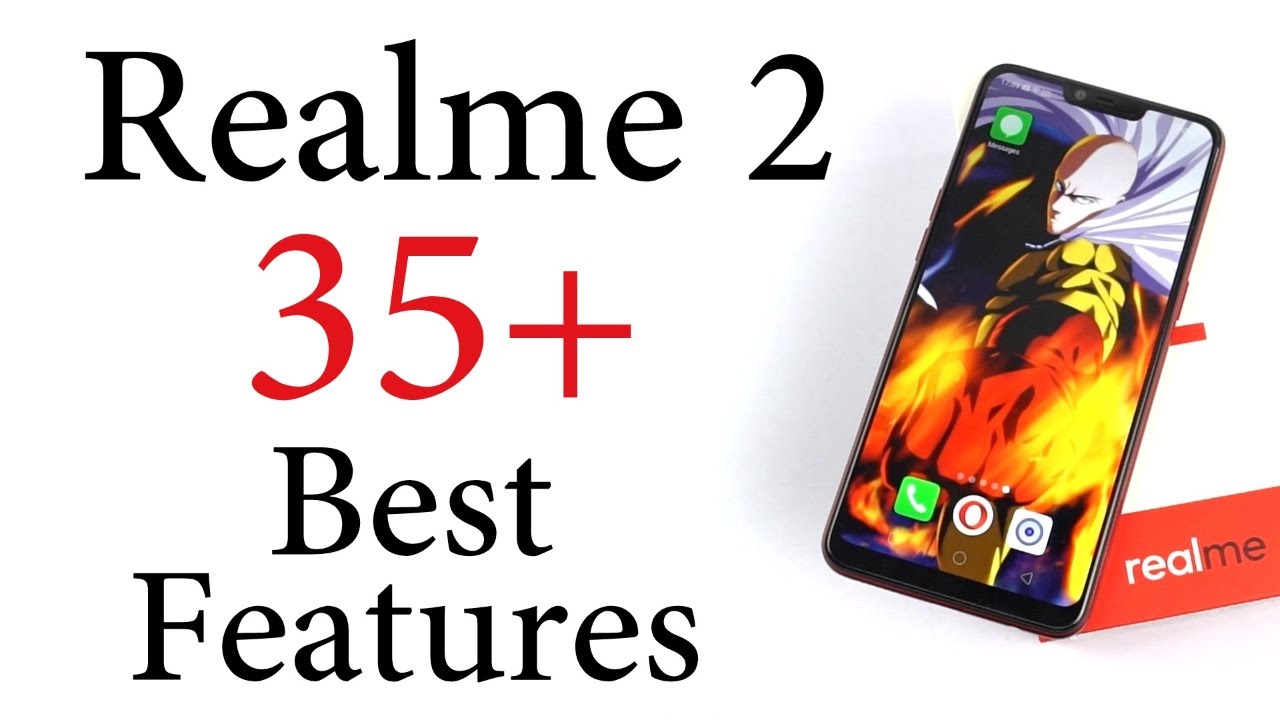 Realme 2 35+ Best Features