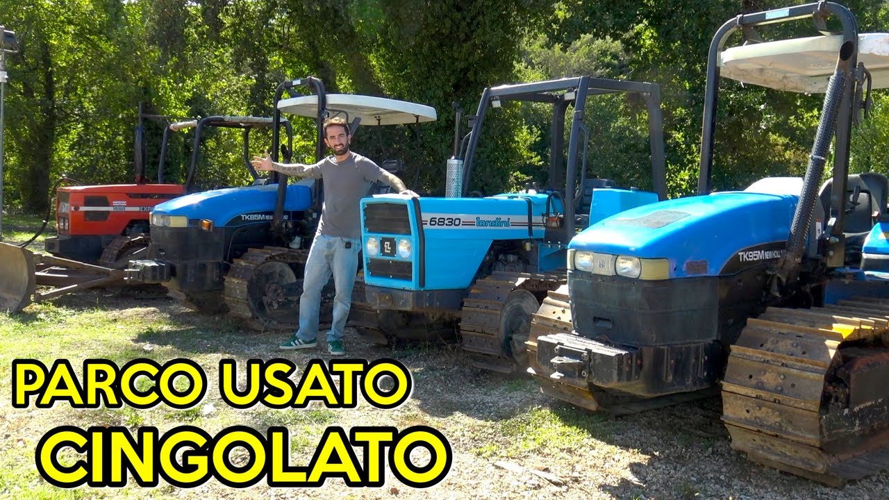 PARCO USATO CINGOLATO: 4 OTTIMI TRATTORI!