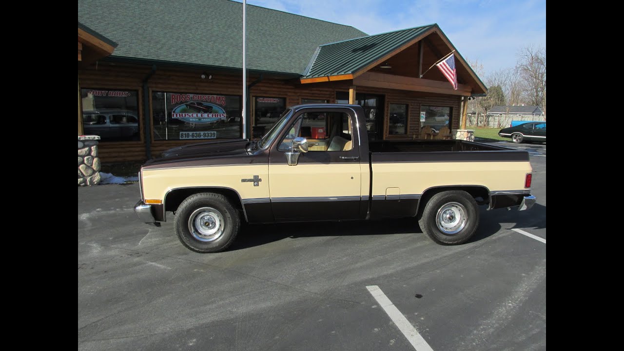 RossCustomsMI.com - SOLD SOLD - 1985 Chevrolet Silverado Shortbox