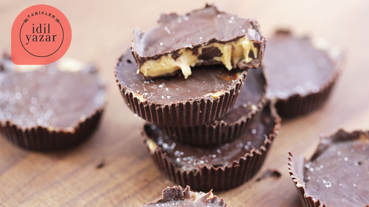 Fıstık Ezmeli Çikolata 🍫 Reeses Peanut Butter Cups 🥰 (HAZIR ALMA, KENDİN YAP 💪🏻)