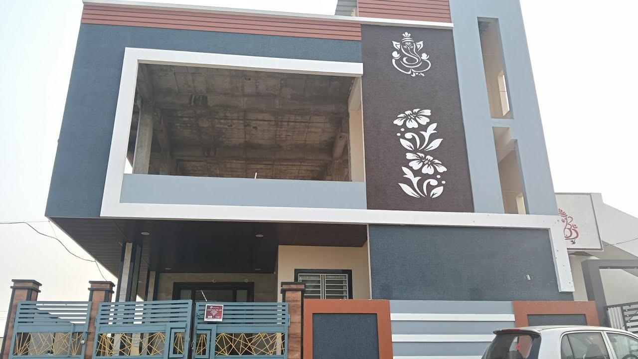 House for sale North face 200yards price 95L g+1 open slab 3 BHK rottery Nagar #Nizamabad#9912221748