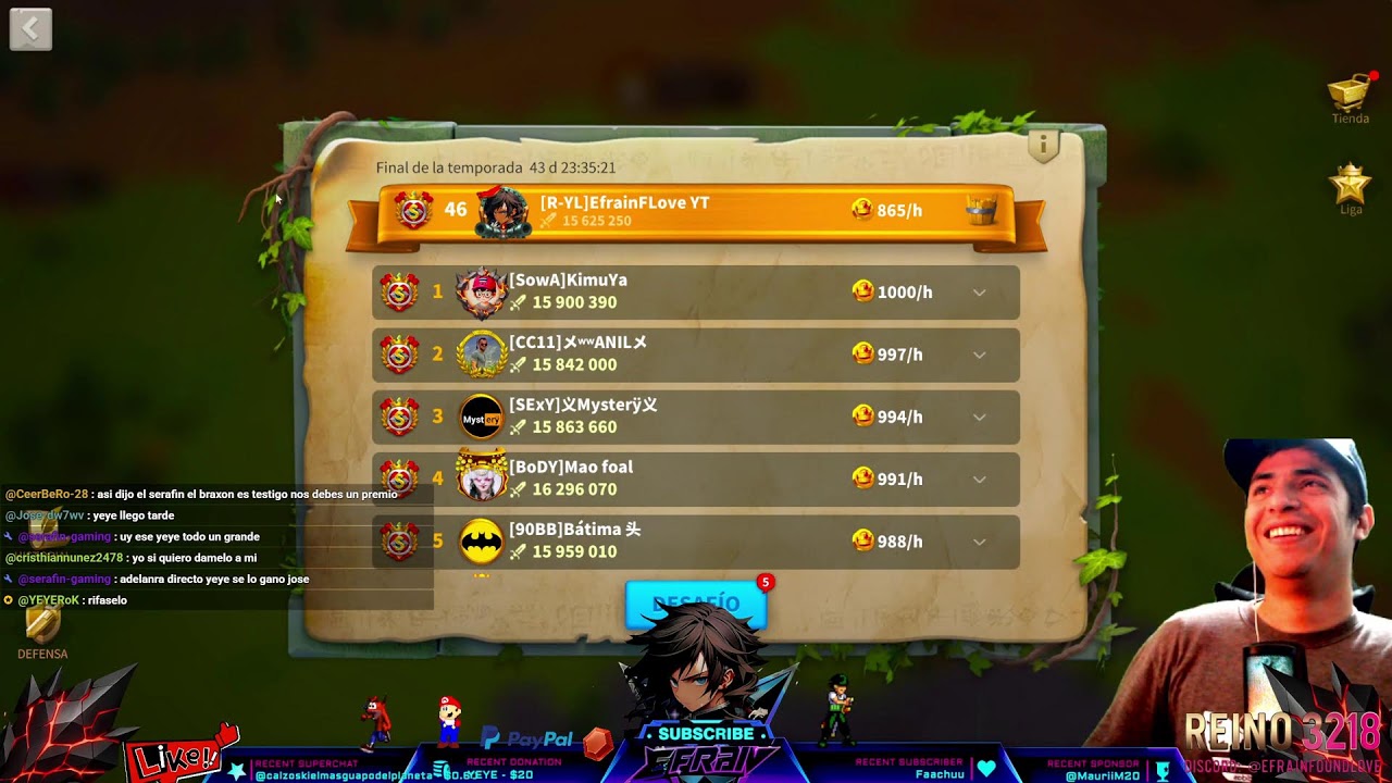 EVENTO DE LA MISTICA Y BAULURS RECOLECCION DE GEMAS FULL - RISE OF KINGDOMS