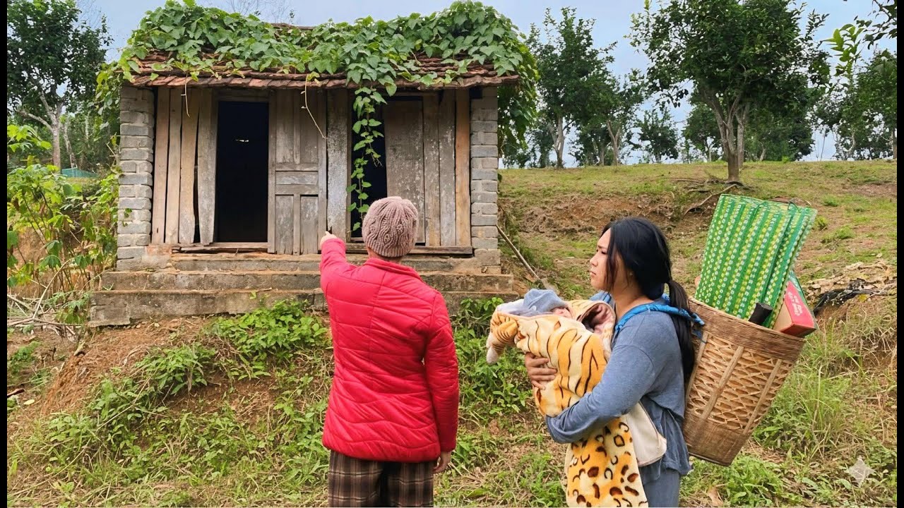 Full Video 30 Days: 17-Year-Old Single Mother Renovates Abandoned House and Builds a New Life