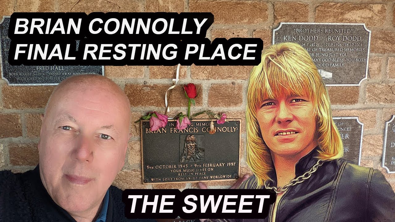 Брайан Коннолли, солист группы The Sweet, его последнее пристанище, могилы знаменитостей