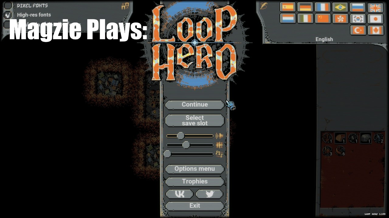 Magzie Plays:  Loop Hero!  EP:13  Have More Fun With The Necromancer Class & Intel Building Done!