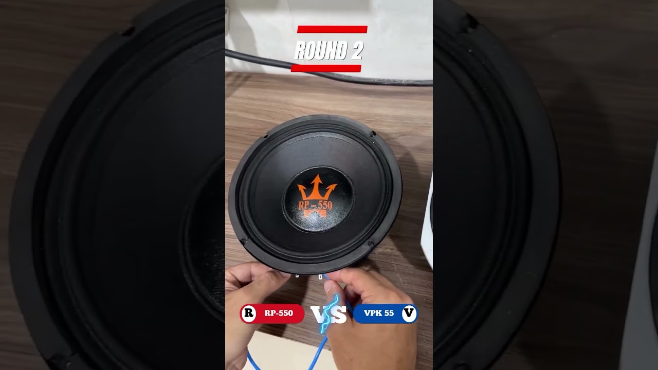 MAGNUM REX RP 550 X QVS VPK COMPARATIVO DE MÉDIO 10 POL!