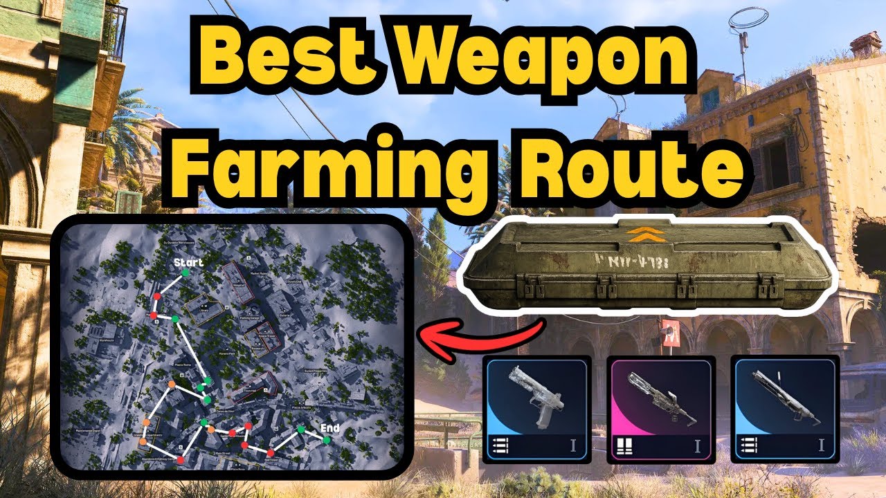 Best Weapon Case Farming Route in Arc Raiders