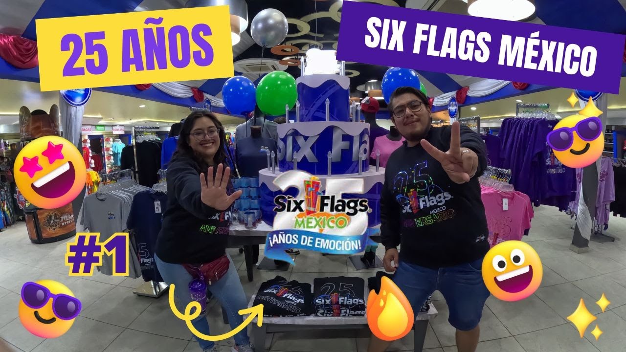 Six Flags México 2025 | 25 Aniversario con Desfile y Show de Drones | Spring Celebration