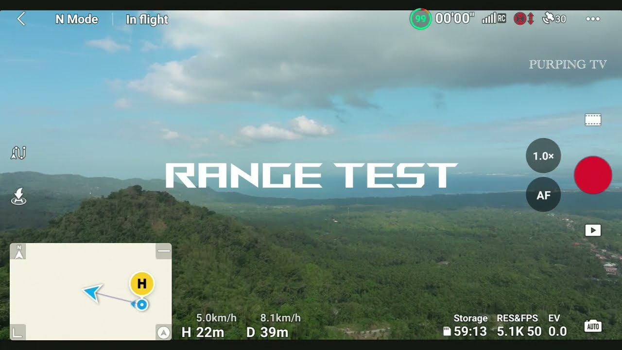 DJI Mavic 3 Classic + RC 2nd Range Test #windy…iyak 😭 20230317