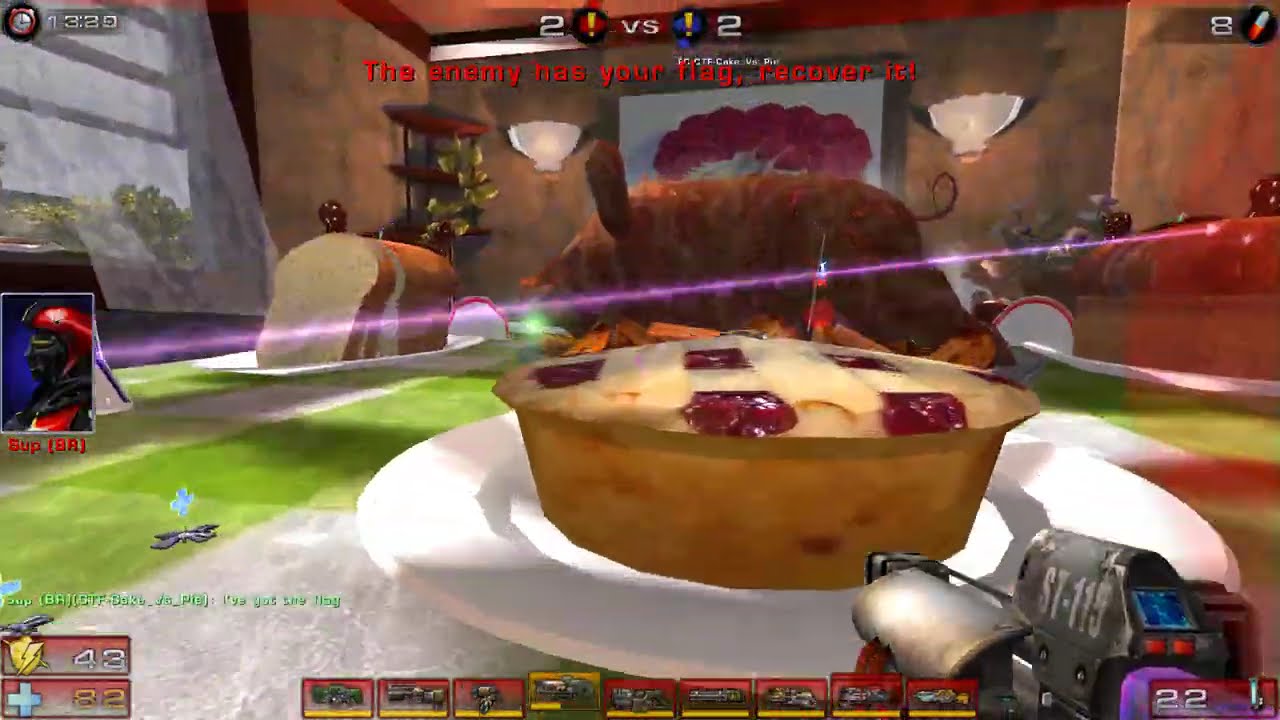 Unreal Tournament 2004 GamePlay | VCTF | 2026-02-16 | Cake versus Pie | Right